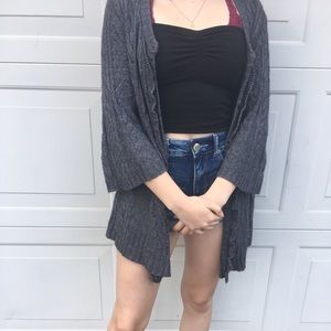 Gap lacy wool cardigan